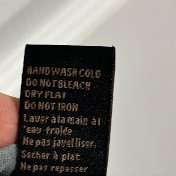 Lucca Couture | Women's Green Tie Dye Studded Collar Button Down Tank Top - Picture 13 of 14